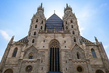 Image showing Stephansdom, St. Stephan's Cathedral, Vienna.