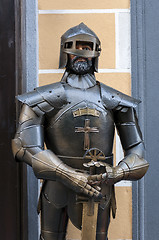 Image showing Knight armour.