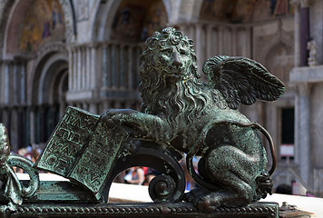 Image showing Lion of St Mark.