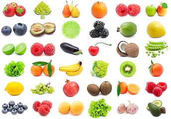 Image showing Fruits and Vegetables