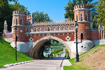 Image showing Tsaritsyno in Moscow