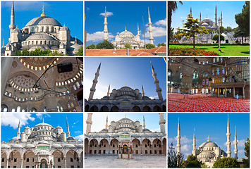 Image showing Blue Mosque in Istanbul