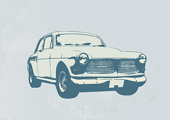 Image showing RETRO CAR