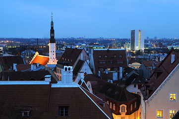 Image showing Late Winter Afternoon in Tallinn