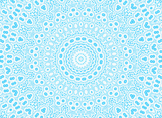 Image showing Abstract blue pattern