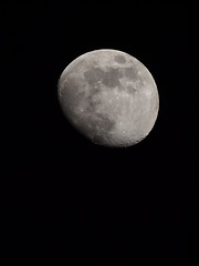 Image showing Near full moon