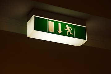 Image showing Exit Sign