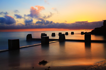 Image showing Sunrise Paradise, Coogee Baths, Ausralia