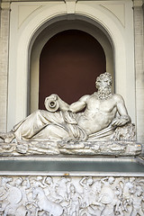 Image showing  Greek marble sculpture in Vatican