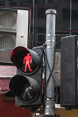Image showing Red Traffic Light