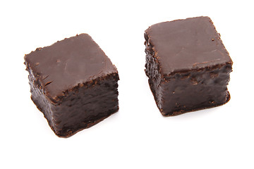 Image showing Delicious chocolate cakes