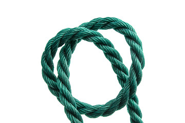 Image showing Green rope