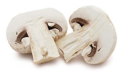 Image showing Champignon mushrooms