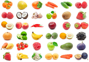 Image showing Fruits and Vegetables