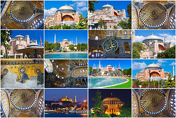 Image showing Hagia Sophia in Istanbul