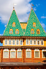 Image showing Wooden palace in Russia