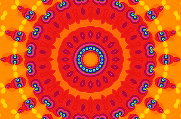 Image showing Abstract bright pattern