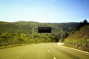 Image showing Empty street