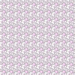 Image showing  seamless bubble dots pattern 