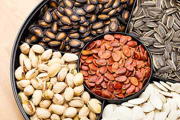 Image showing  Chinese New Year snack tray