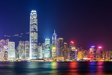 Image showing Hong Kong night 