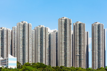 Image showing Residential district in Hong Kong
