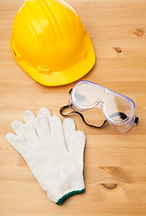 Image showing Standard construction safety equipment