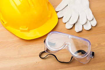 Image showing Standard construction safety equipment