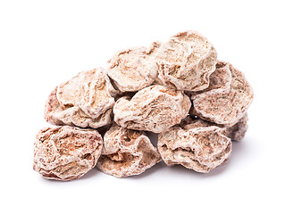 Image showing Dried chinese plum isolated