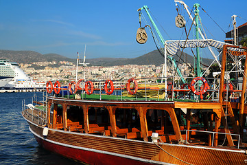 Image showing In the Port of Kusadasi