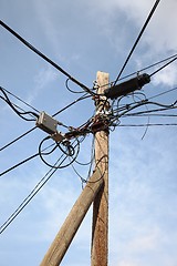 Image showing electric lines