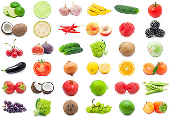 Image showing Fruits and Vegetables