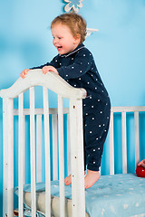 Image showing Baby on the bed