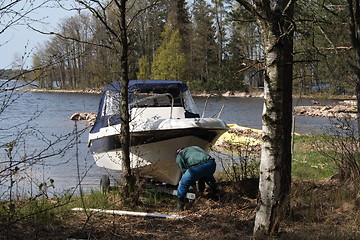 Image showing Launching