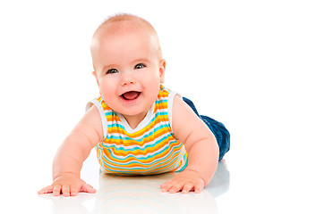 Image showing Happy Little Baby