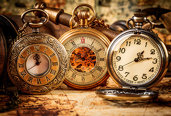 Image showing Vintage pocket watch