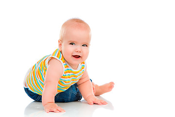 Image showing Happy Little Baby