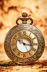 Image showing Vintage pocket watch