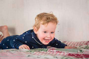 Image showing Baby on the bed