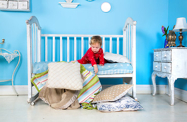 Image showing Baby on the bed