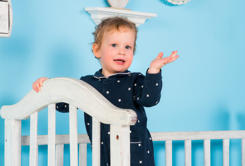 Image showing Baby on the bed