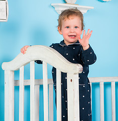 Image showing Baby on the bed