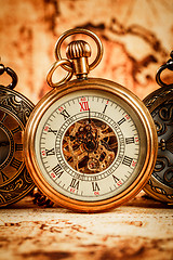 Image showing Vintage pocket watch