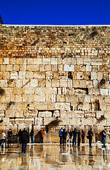 Image showing The Western Wall in Jerusalem, Israel