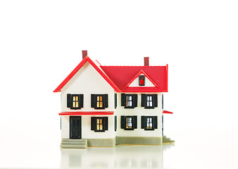 Image showing Residential house small model