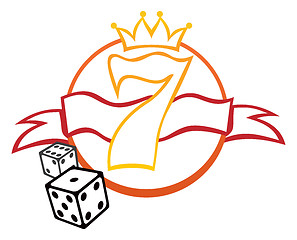 Image showing Casino symbol 