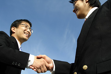 Image showing Business handshake