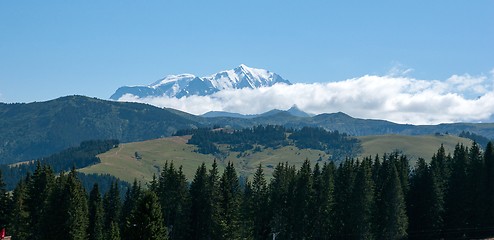 Image showing Mountain landscape in Alps