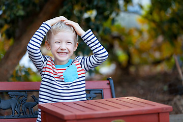 Image showing boy in the park