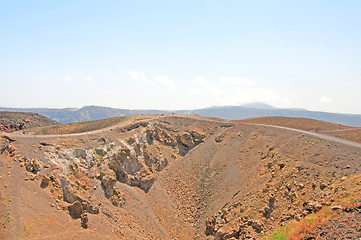 Image showing Santorini volcano